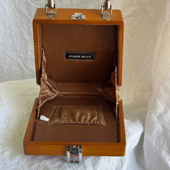 NWT James Dean Route 66 Wooden Purse - Picture 4 of 12